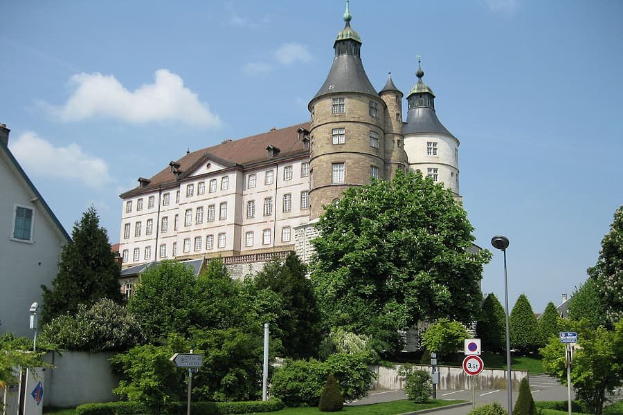 Château de Montbéliard, Doubs (Norbert Aepli, Switzerland, Domaine public)